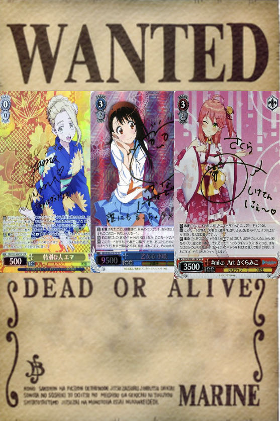 Weiss Schwarz 5,000 yen Fukubukuro Oripa!