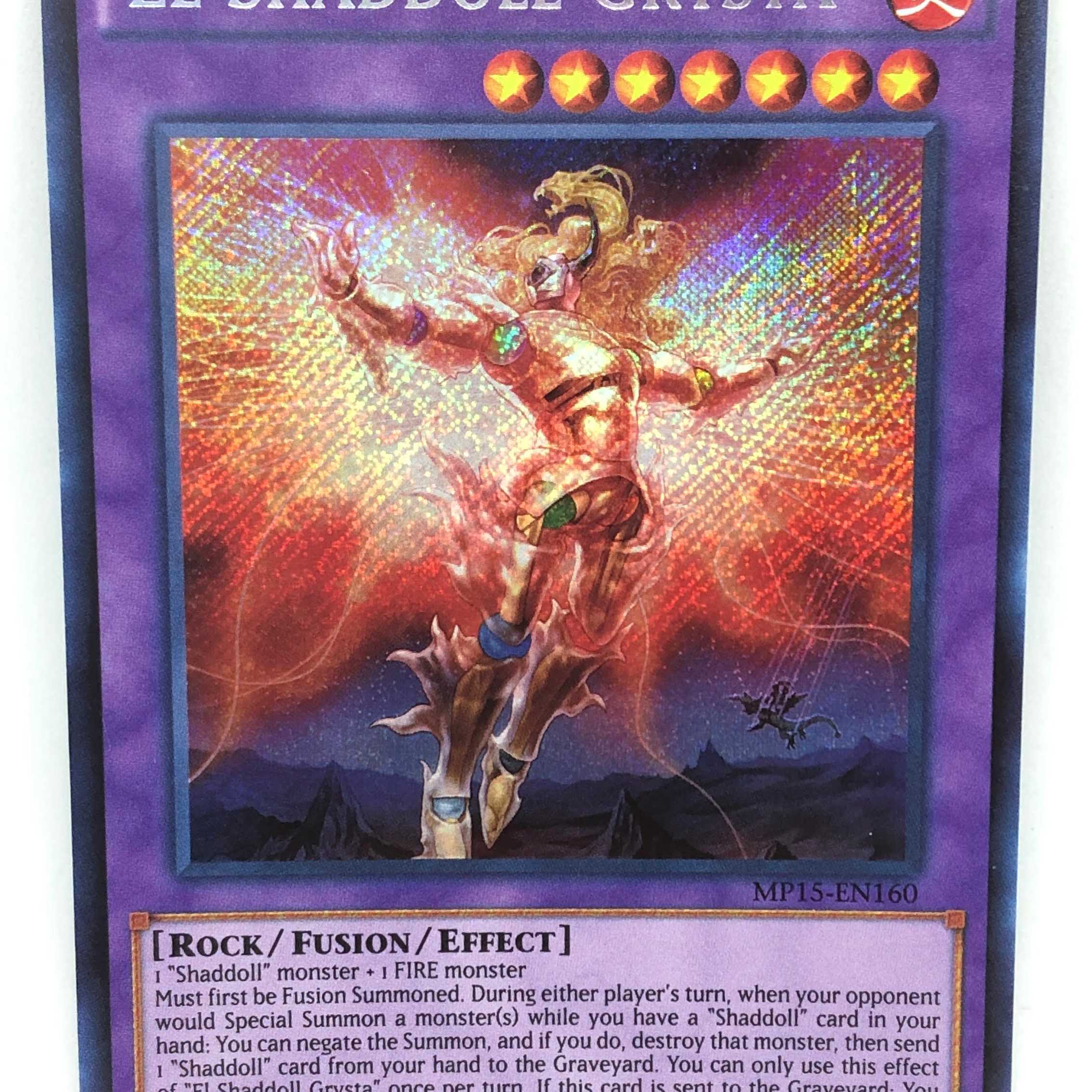 Yu-Gi-Oh English El Shaddoll Grysta 1st MP15 Secret