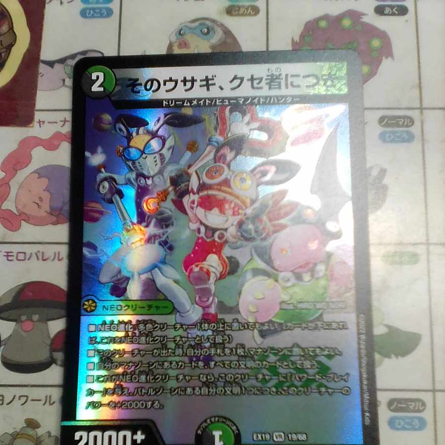 That rabbit is peculiar. VR 19/68