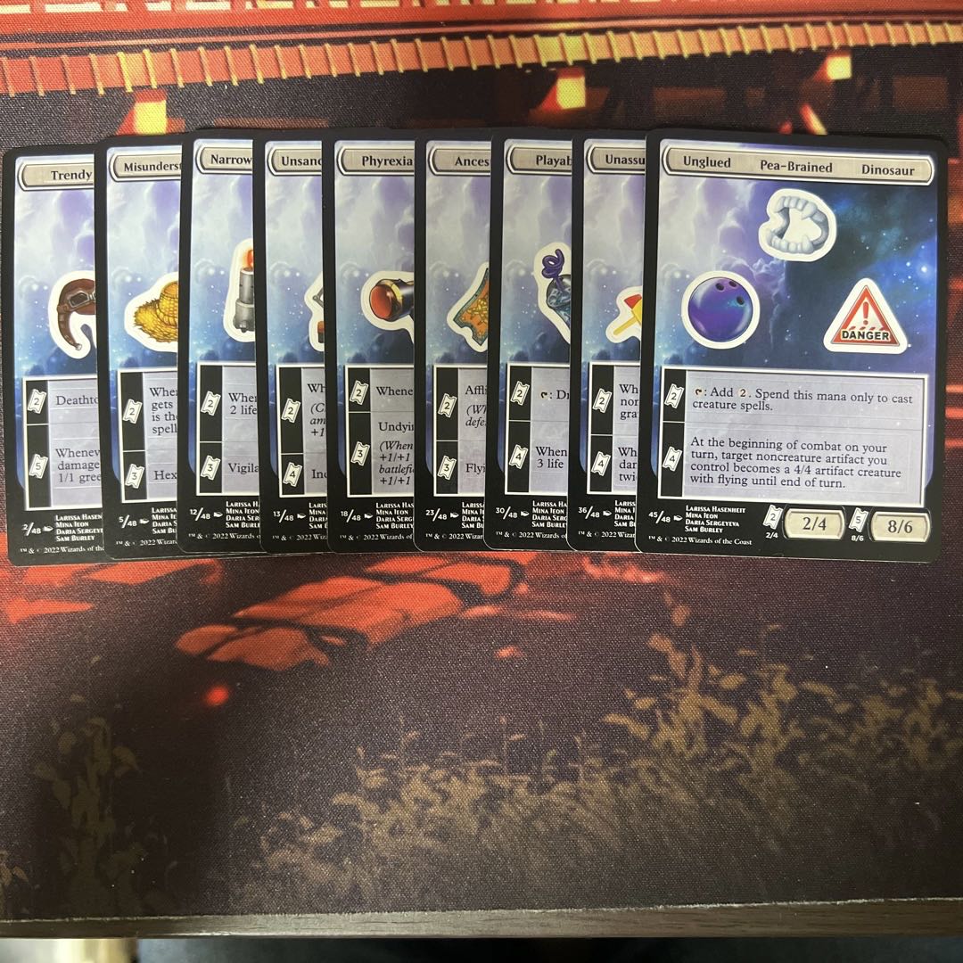 Unfinity Vowel Stickers, set of 9