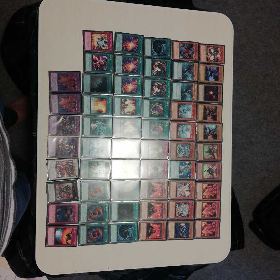 Sleeved" Red Eyes Deck