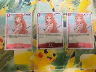 ワンピースカードゲーム　ナミ　R  3枚