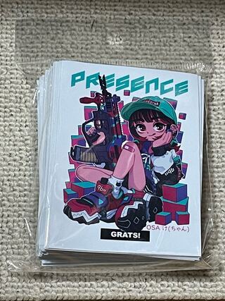 GRATS！スリーブ　[PRESENCE] 美品