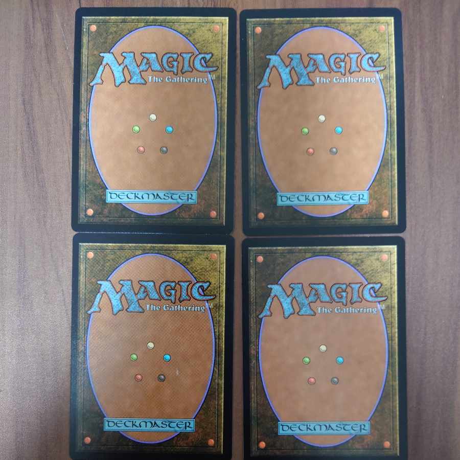 Temple Garden 4-card set - Japanese GRN Blooming Marsh 4-card set - English KLD 4枚