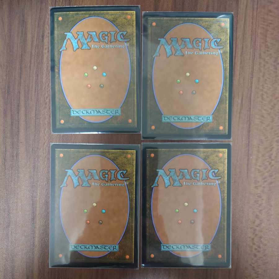 Temple Garden 4-card set - Japanese GRN Blooming Marsh 4-card set - English KLD 4枚