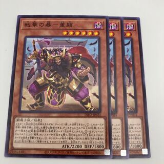 戦華の暴-董穎 ノーマル JP024 3枚