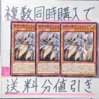 【複数同時購入で送料分値引き】教導の騎士フルルドリス　ノーマル×3枚