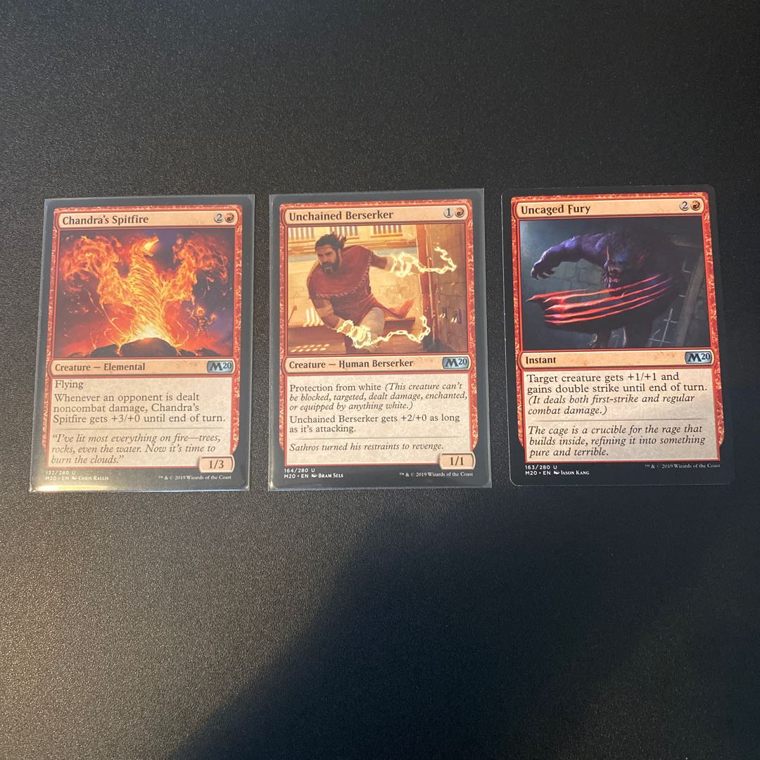 <英語版>基本セット2020 バラ売り 1枚