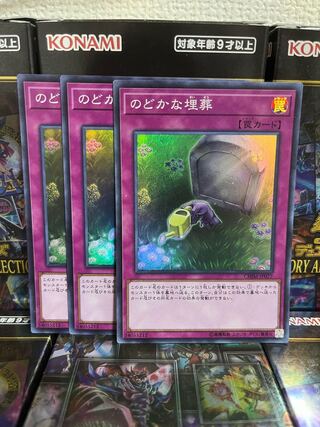 遊戯王スタジオ 1067 のどかな埋葬 スーパーレア3枚