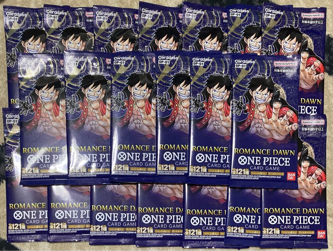 One Piece Romance Dawn 20 Pack New Unopened