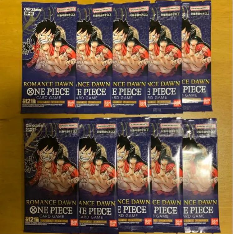 One Piece Romance Dawn 10 Pack New Unopened