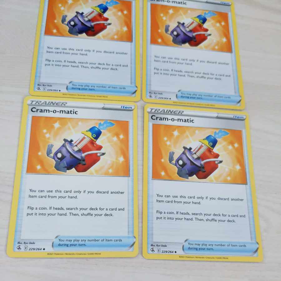 Cramorant Robot 4 cards Pokémon Cards English version