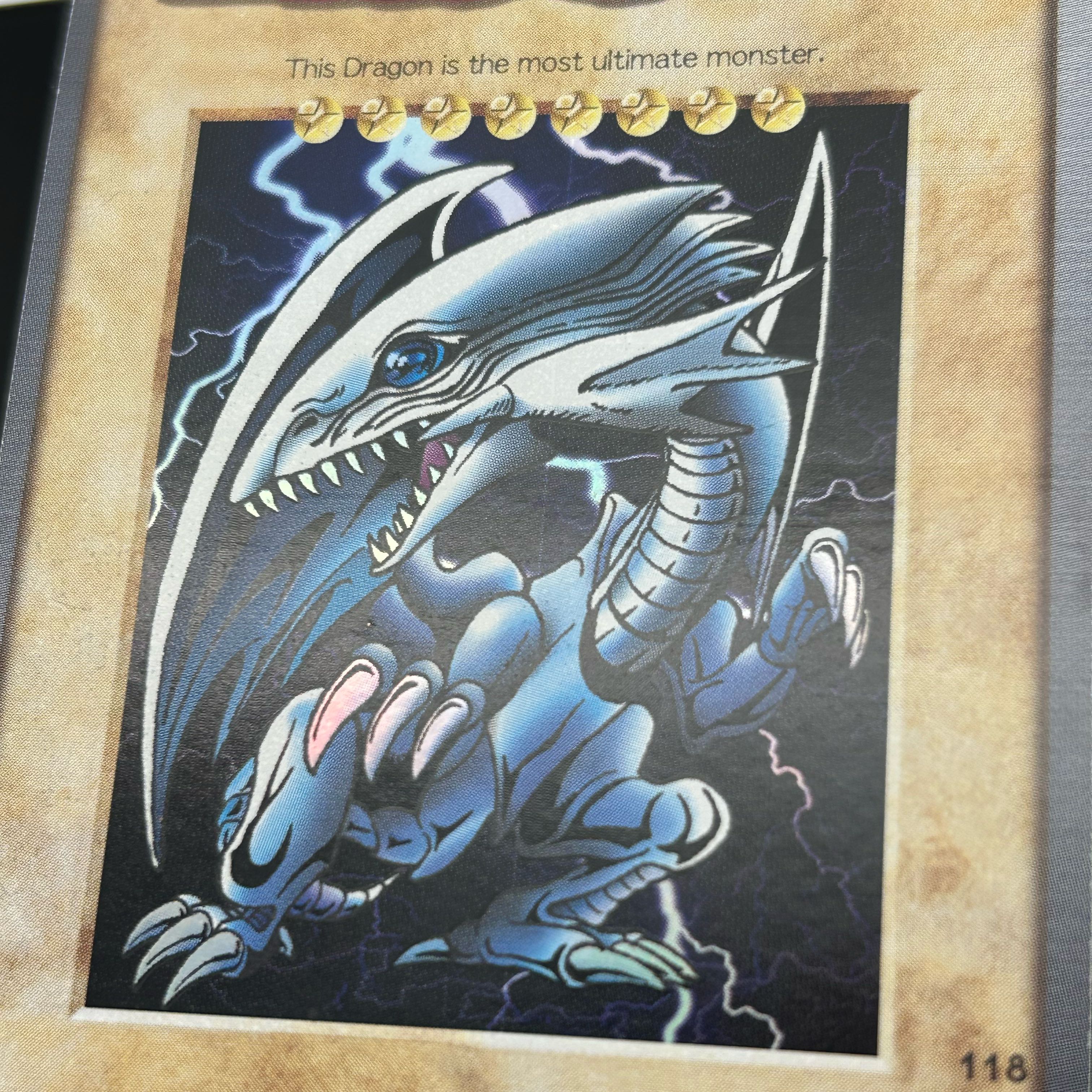 〔イタミ有〕バンダイ版 青眼の白龍 英語ver.【37-1014-11M】