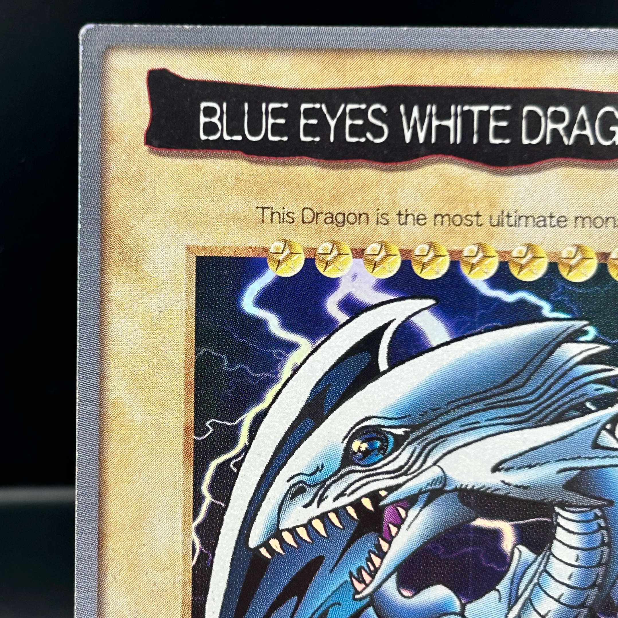 〔イタミ有〕バンダイ版 青眼の白龍 英語ver.【37-1014-11M】