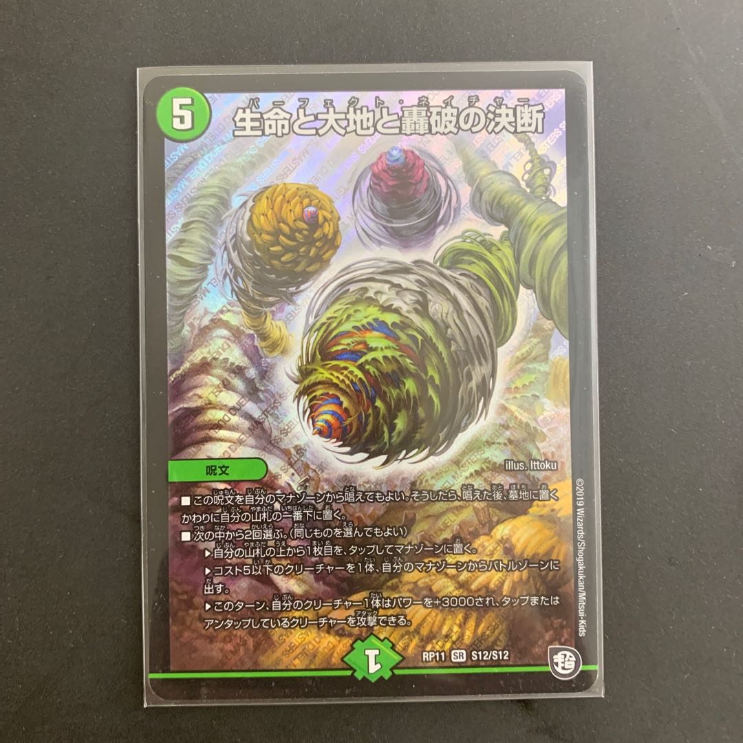 Life, Earth, and the Decision to Roar SR S12/S12 DMRP-11 Zero-Birth! Makigami Okose Jornado 1059