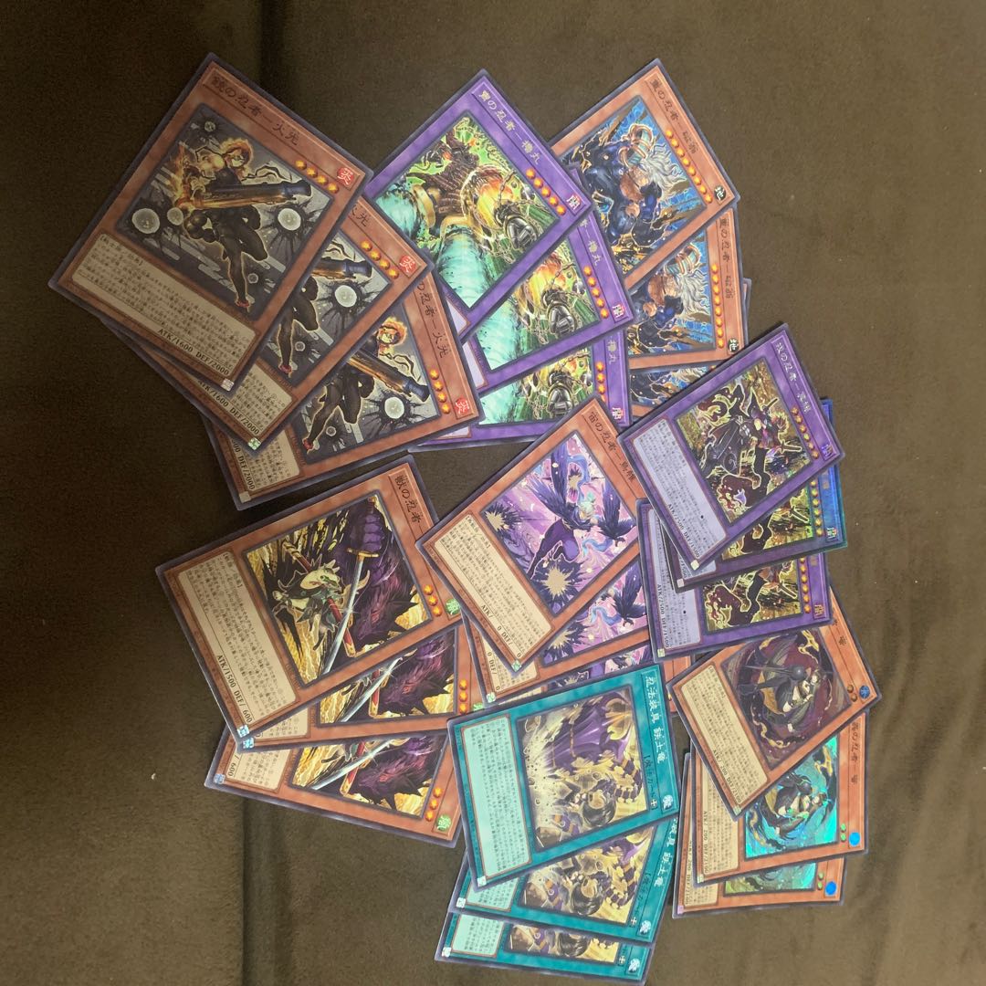 【調整パーツ付き】遊戯王　忍者　本格構築済みデッキ マイクラ 忍者デッキ キーカード 遊戯王 忍者 デッキ 本格構築