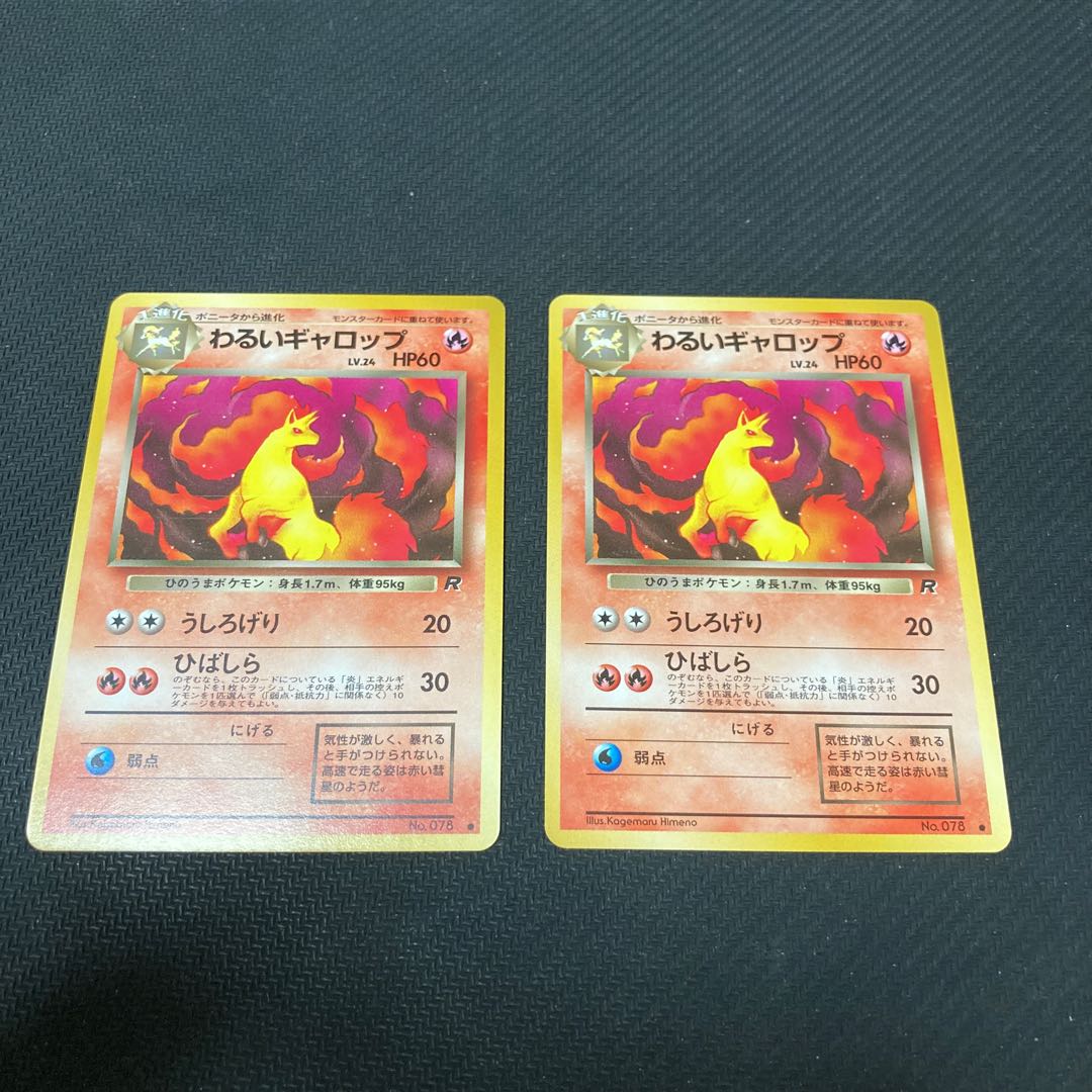 Bad Rapidash LV.24 Old Back