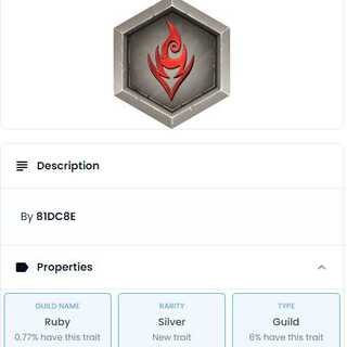 【クリスペ】ギルドストック　ルビー