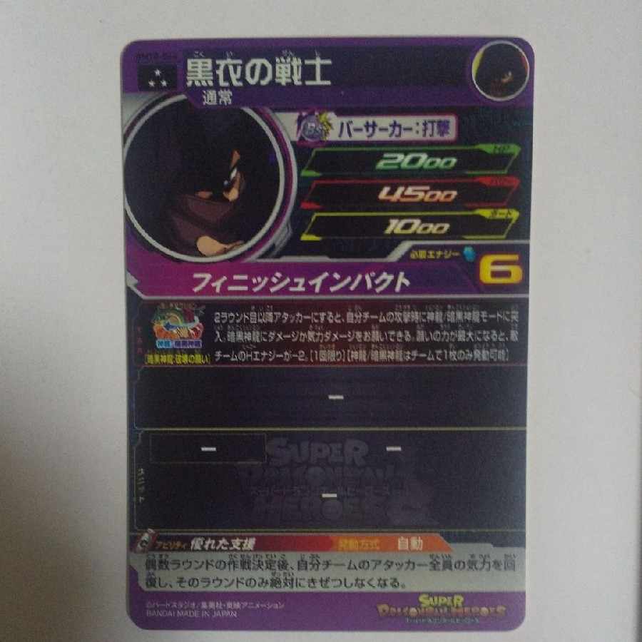 Dragon Ball Heroes: The Warrior in Black