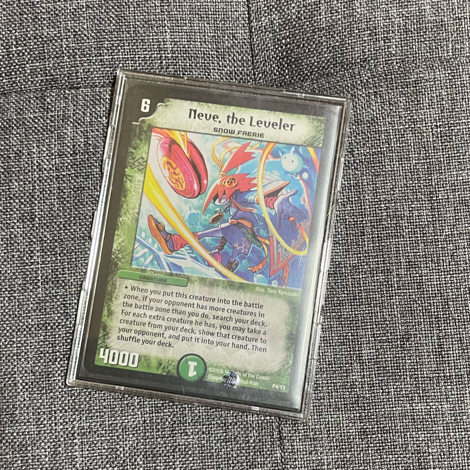 デュエマ Neve the Leveler 限定イラスト 英語版プロモ 2006
