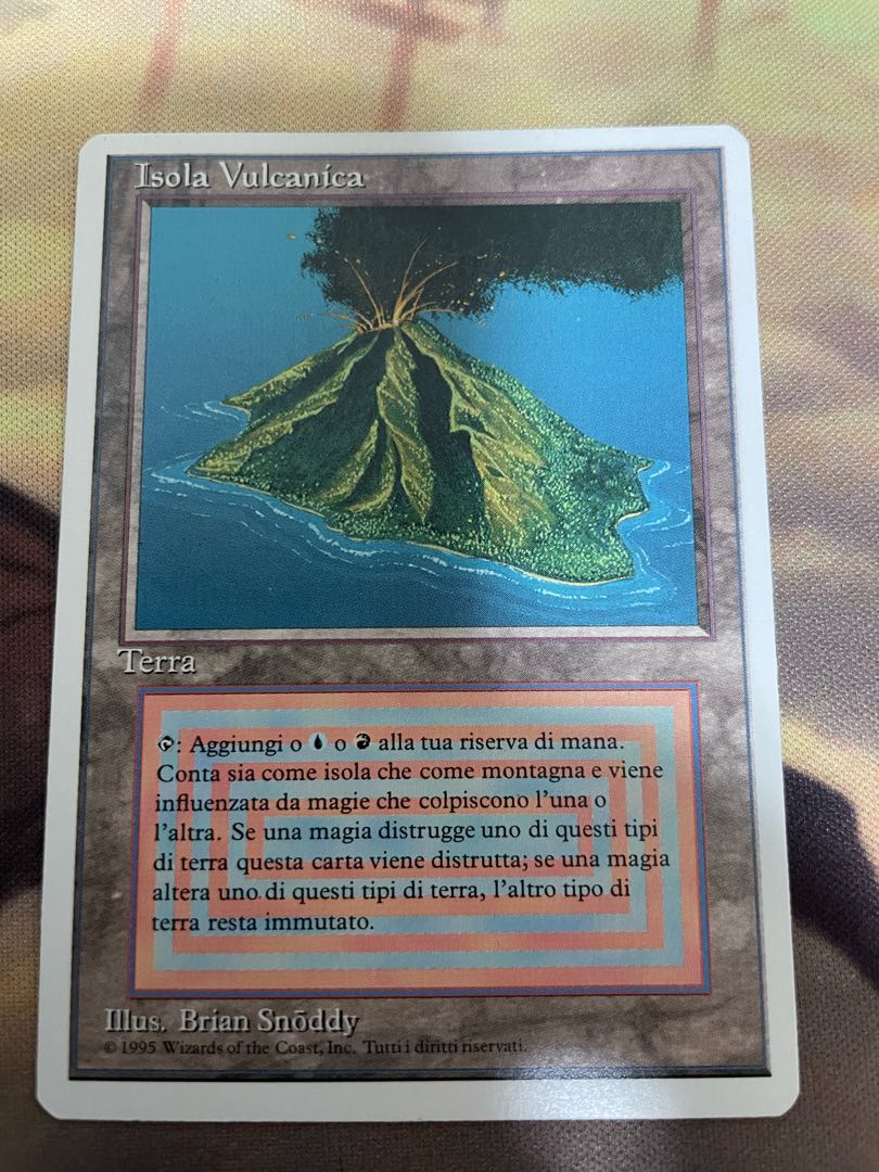 Volcanic Island イタリア語 1枚
