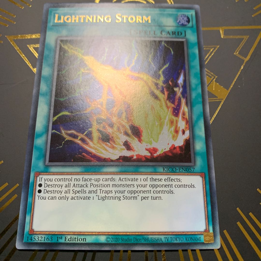 Lightning Storm Ultra Rare KICOen057