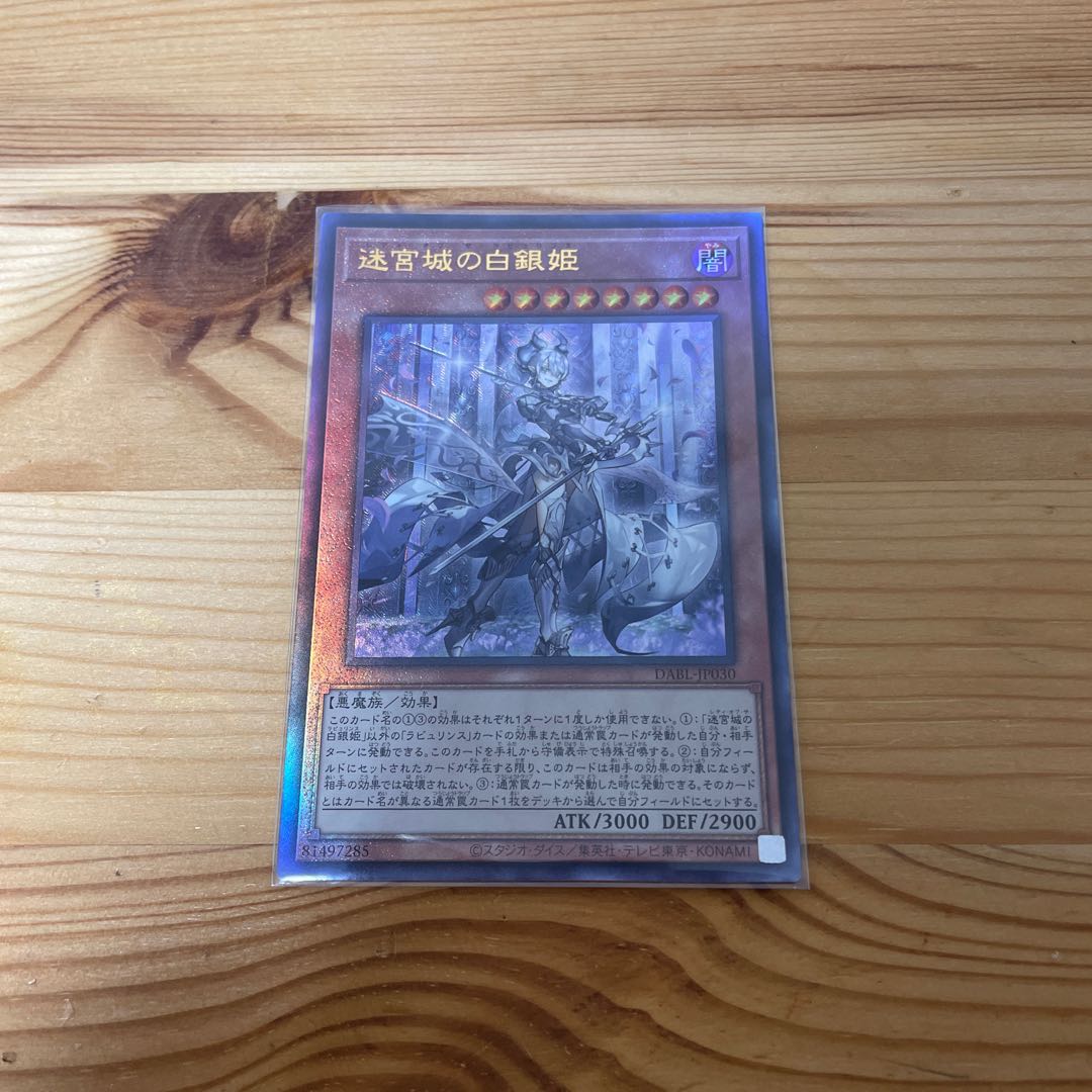 The White Silver Princess of the Labyrinth Castle Ultimate JP030