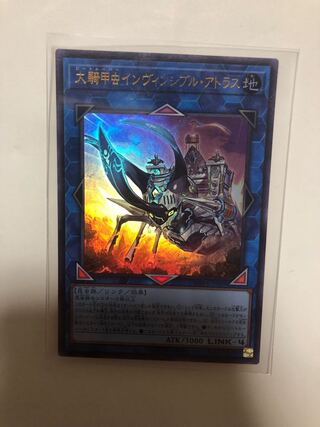 Great Horseshoe Beetle Invincible Atlas Ultra Rare JP009