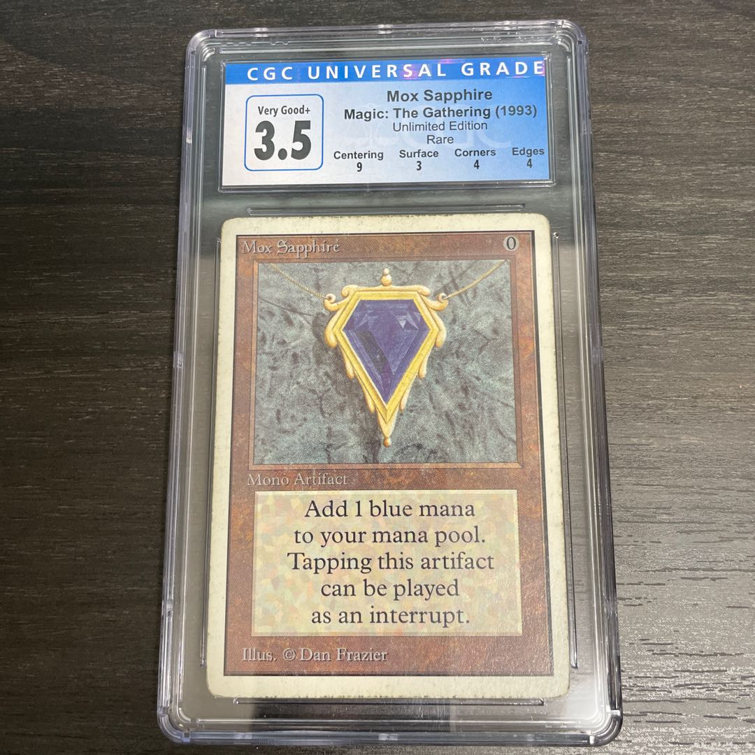 Mox Sapphire 2ED CGC3.5