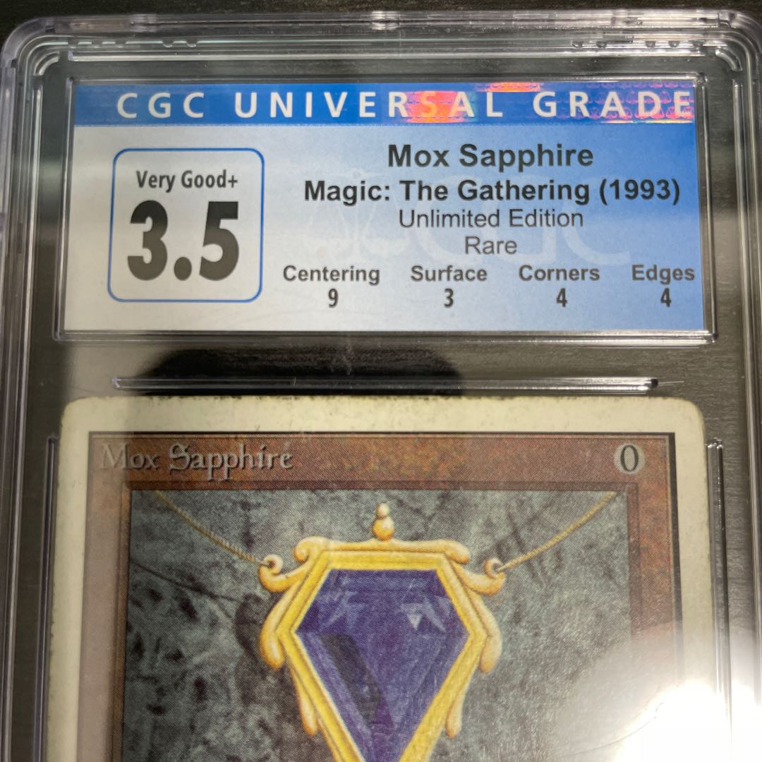 Mox Sapphire 2ED CGC3.5