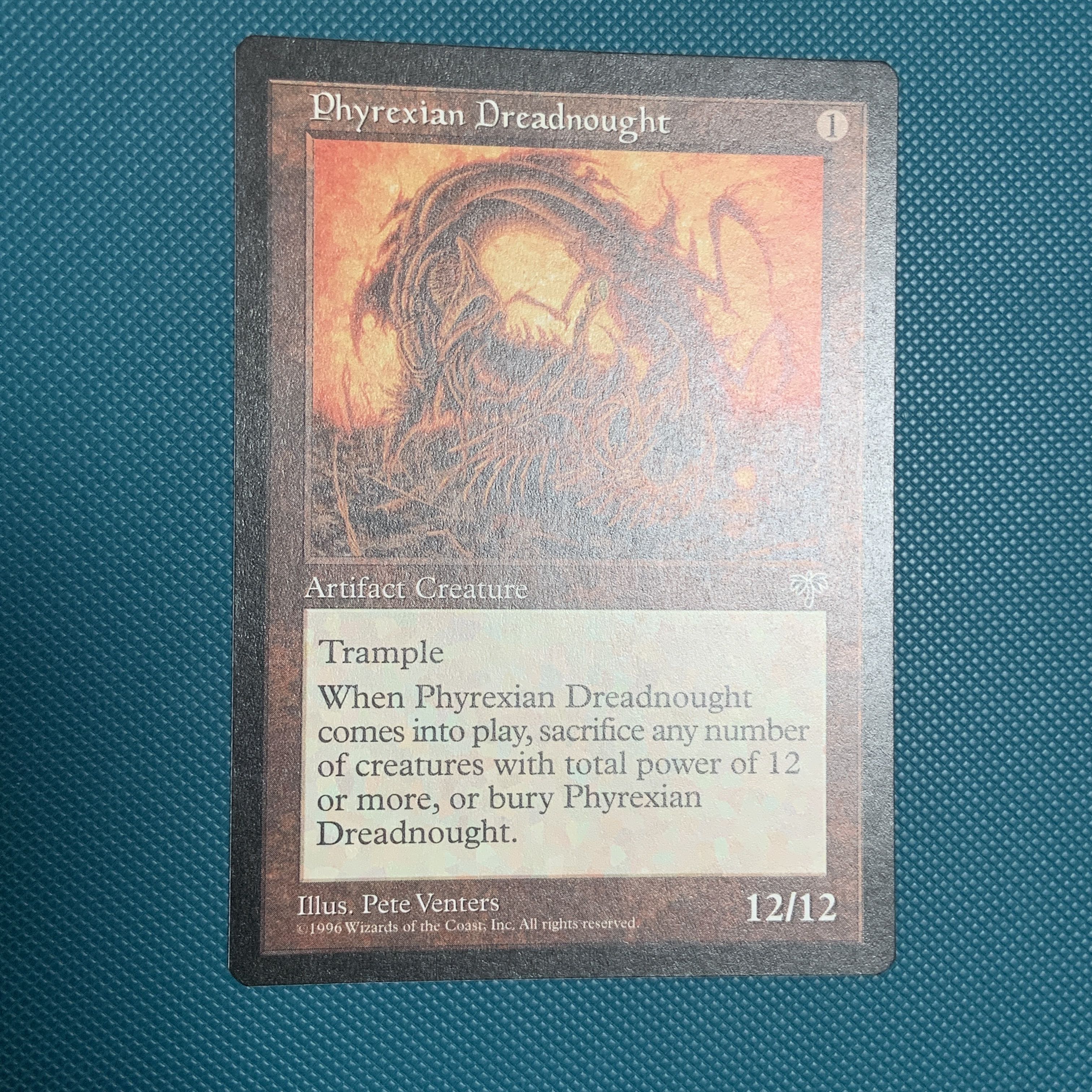 Phyrexian Dreadnought and [Foil] "Mana Crypt/Mana Crypt" [MPS].