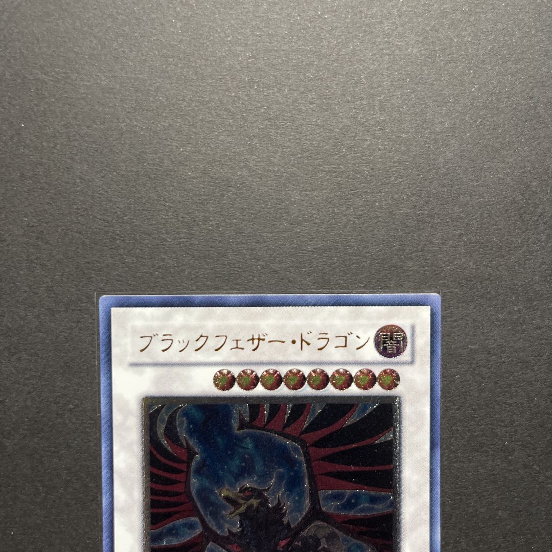 【準美品】遊戯王　ブラック・フェザー・ドラゴン　レリーフ