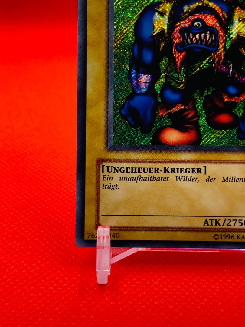 超希少】 千年原人 シークレット ドイツ EU 遊戯王 PP02-DE003