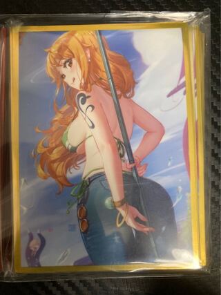 ナミ カードスリーブ ワンピース ONEPIECE ロマンスドーン 麦わらの一味 ルフィ 頂上決戦