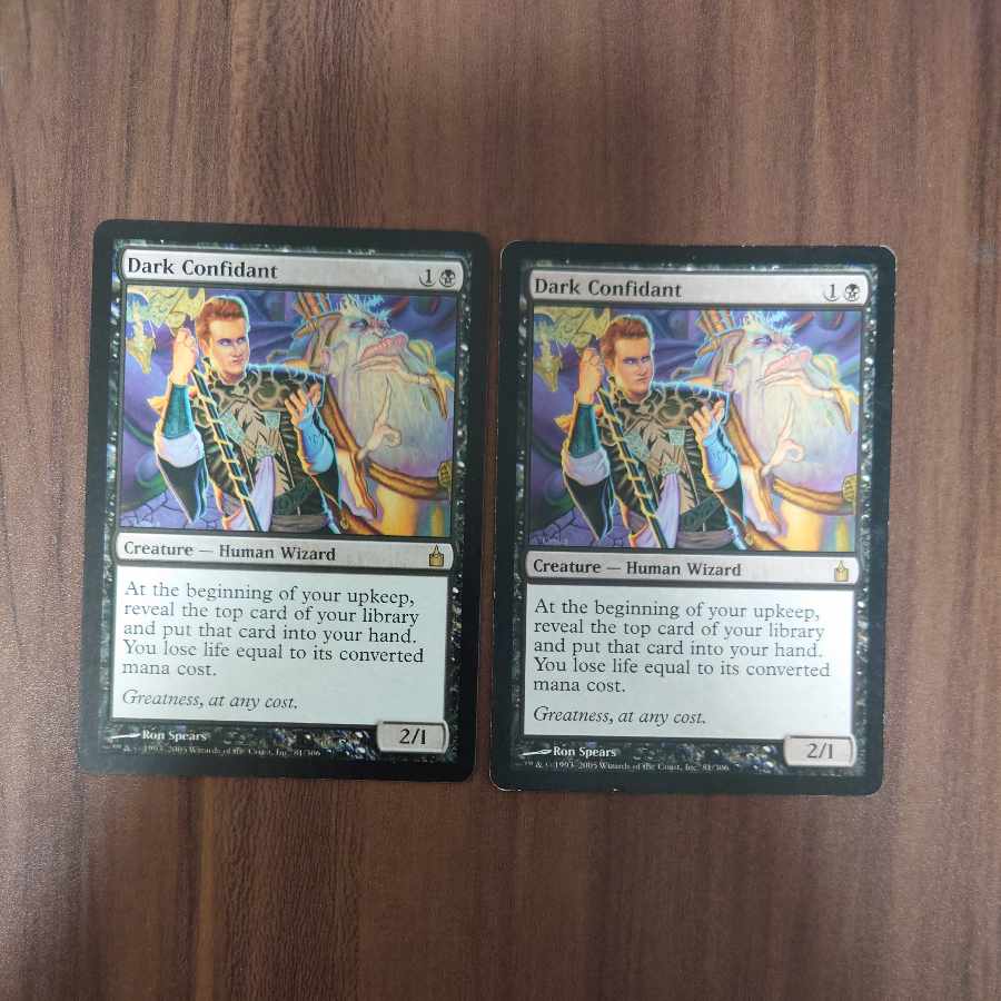 Dark Confidant 2-card set English RAV
