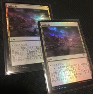 廃墟の地 Foil 2枚セット