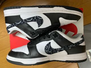 Nike WMNS Dunk Low ESS "Black Paisley" 27.5cm