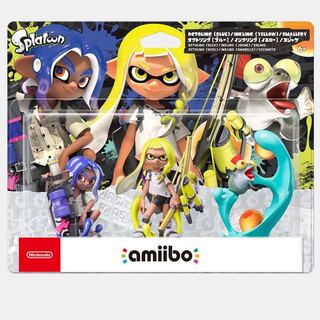 amiibo Triple Set [Inkling [Yellow] / Octoling [Snubbull] / Kojake] (Splatoon series)