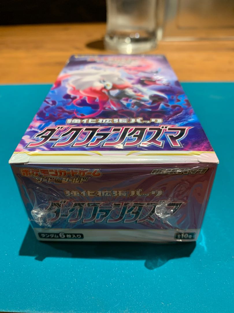 Pokémon Card Game Sword & Shield Enhanced Expansion Pack Dark Phantasma BOX, new, unopened, 1 box with shrink wrap.