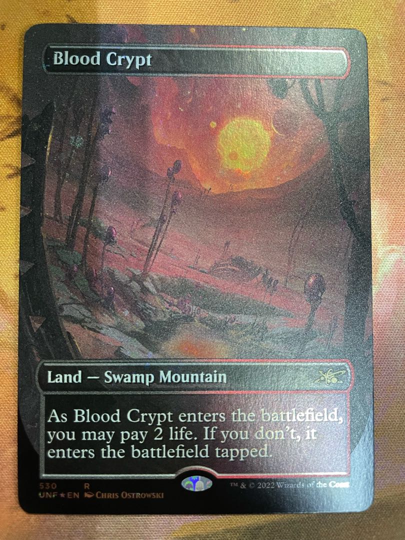 Blood Crypt English Galaxy foil