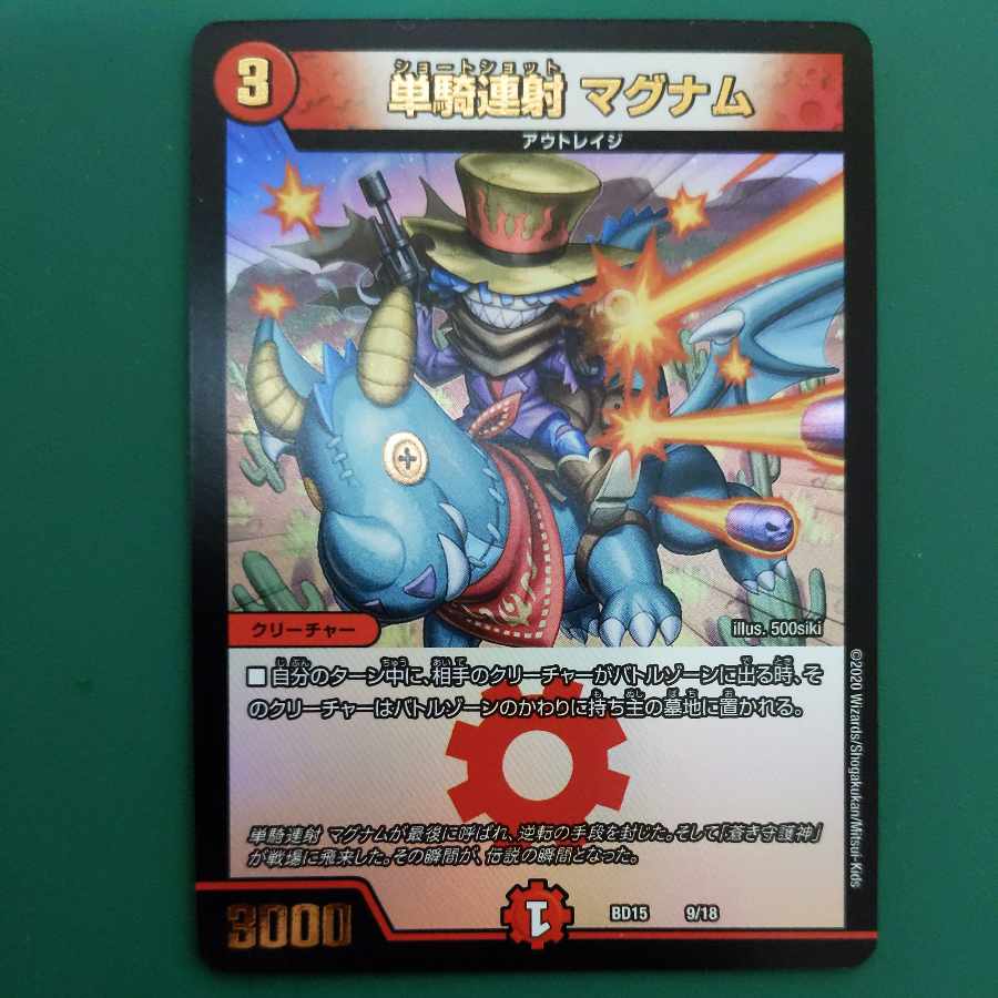 Single shot magnum 9/18