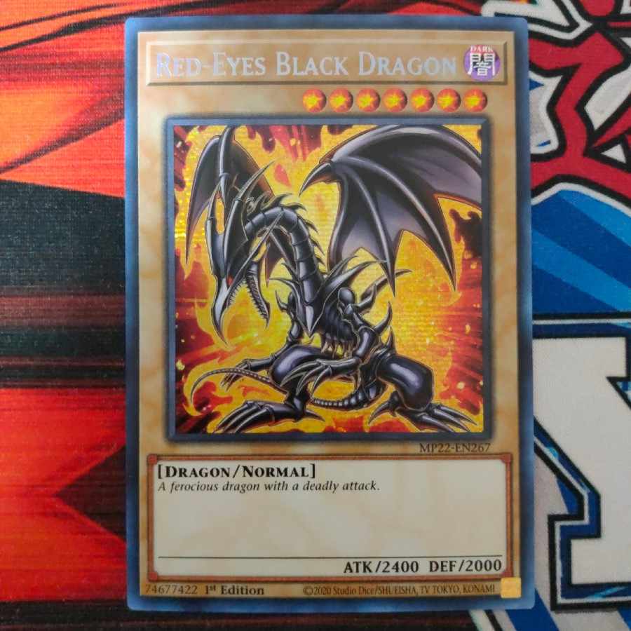 Red-Eyes Black Dragon Red-Eyes Black Dragon Prissik Prismatic Secret English edition 1st
