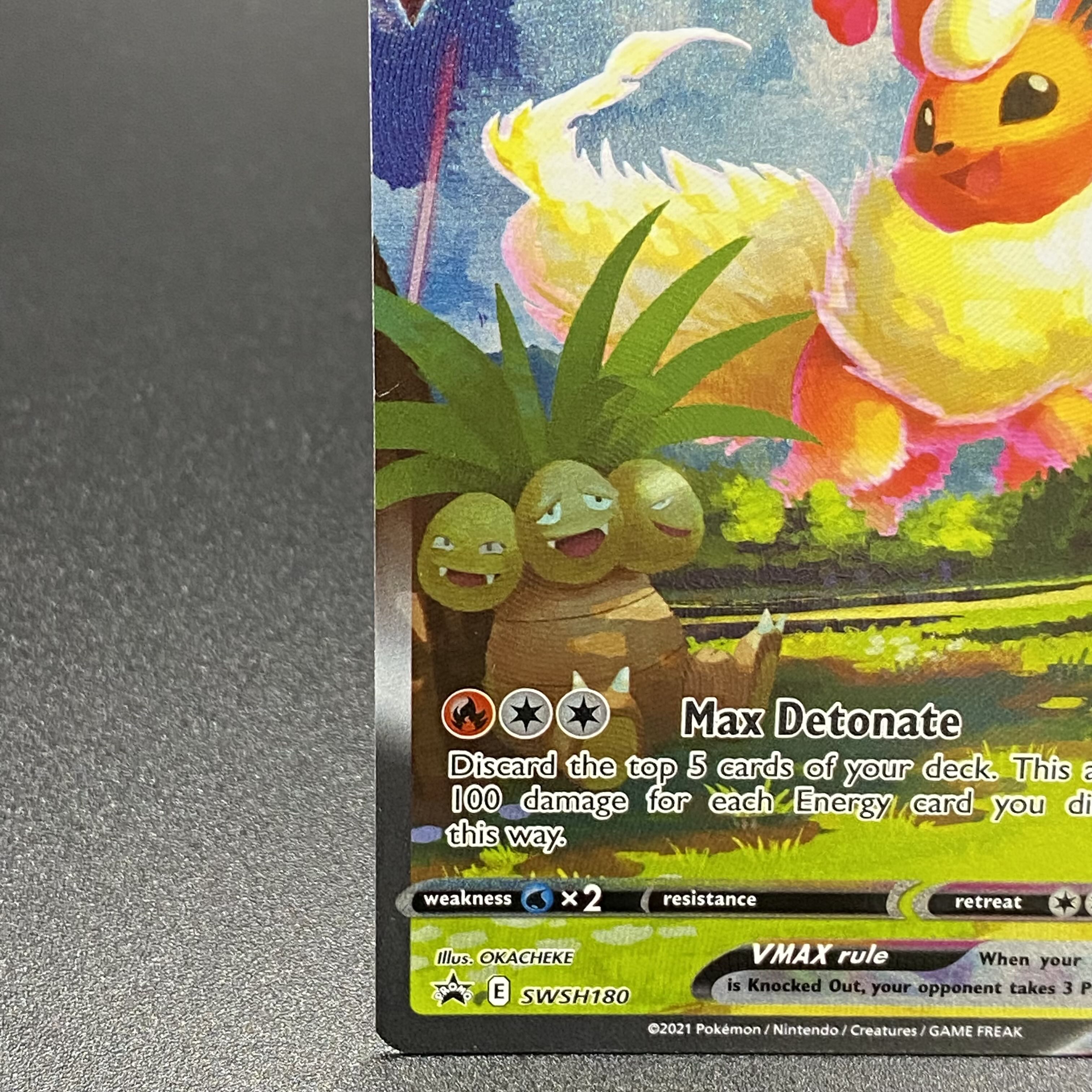 FlareonVMAX Summer Pocketka English SWSH180