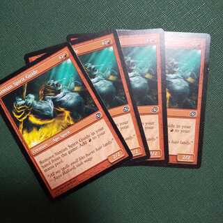 猿人の指導霊 英4枚