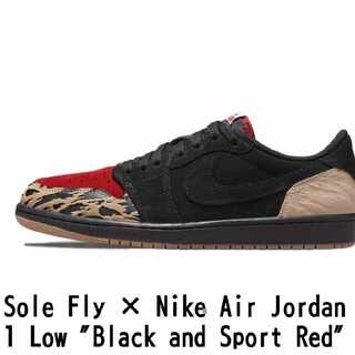 Sole Fly × Nike Air Jordan 1 Low "Black and Sport Red"

ソールフライ × ナイキ エアジョーダン1 ロー "ブラック アンド スポーツ レッド"

 30cm