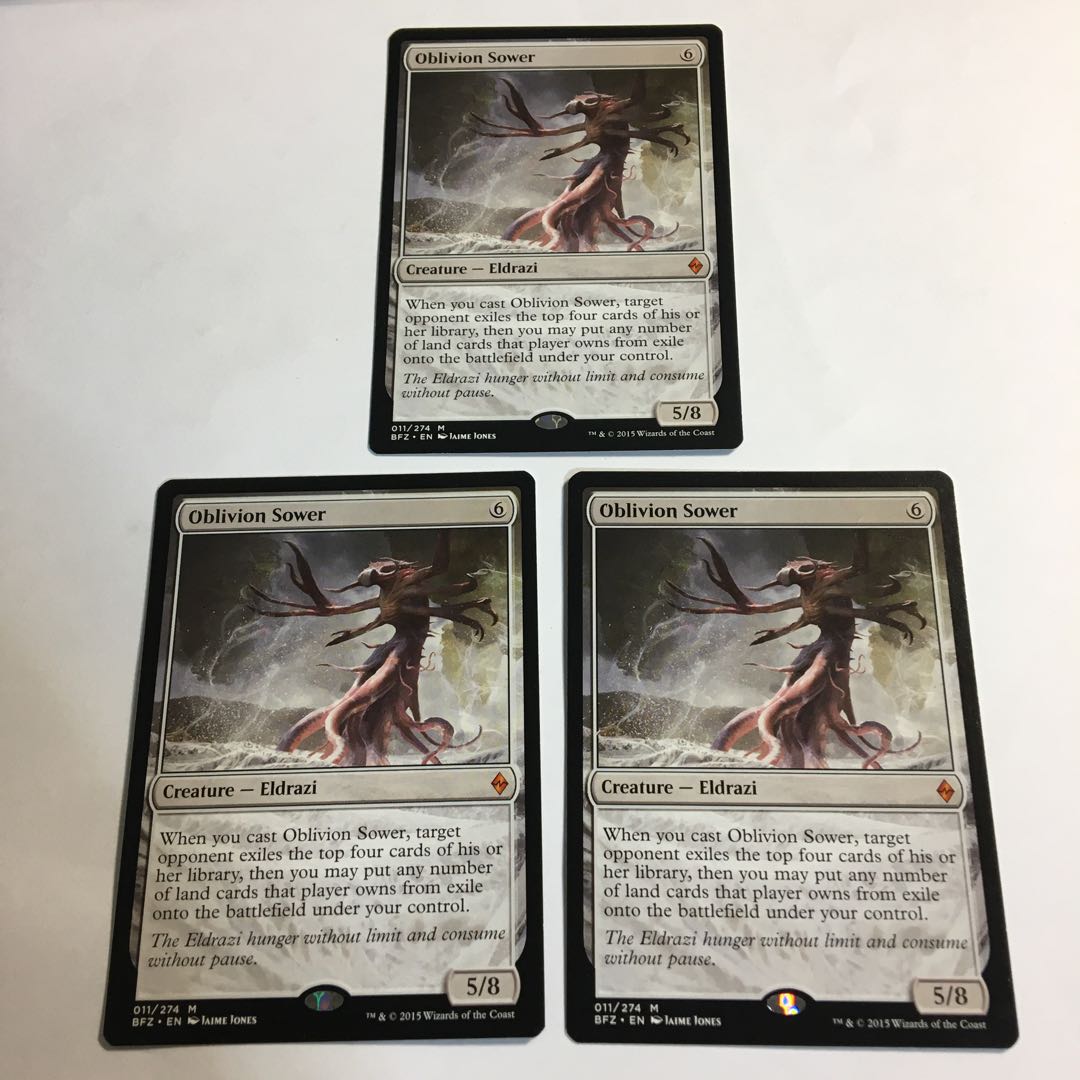 Oblivion Sower English 3-piece set