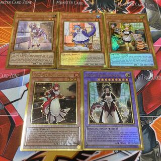 Yu-Gi-Oh [English Version] Dragon Rosa de Pregol Set of 5