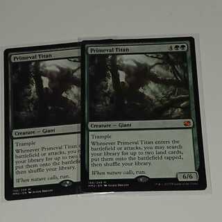 【MTG】原始のタイタン　2枚セット