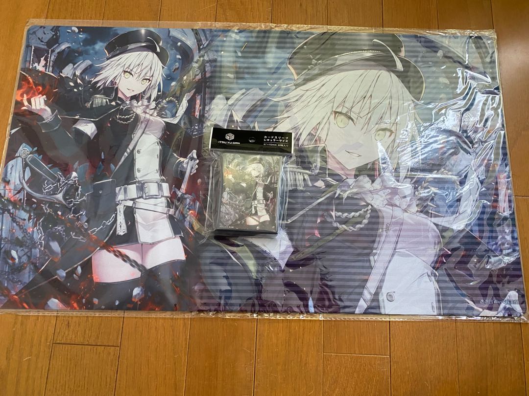 「FGO」ジャンヌ・オルタ ラバー製プレイマット＆スリーブ セット