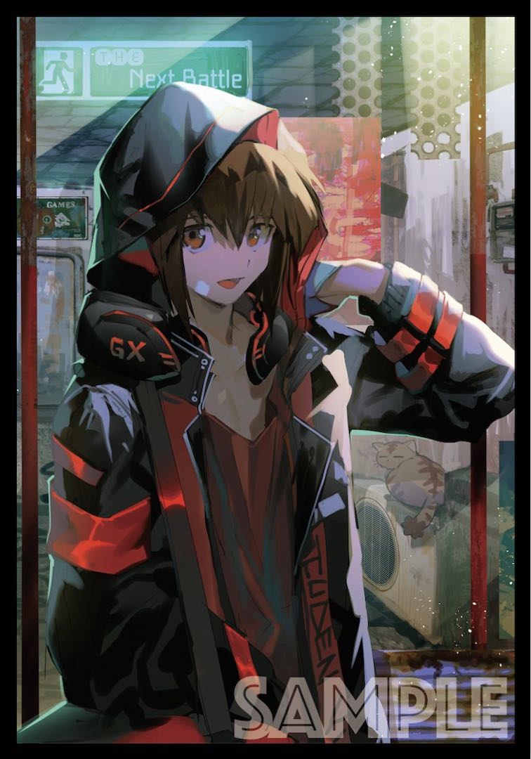 「遊戯王」十代 スリーブ 新品未使用品